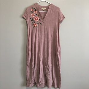 Lavender floral dress